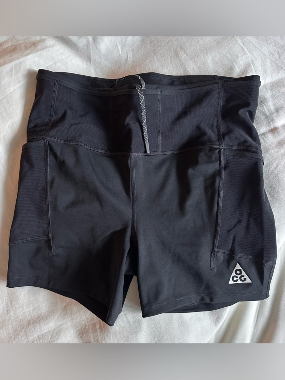 Nike ACG Women's Black Shorts with Waist Drawcord